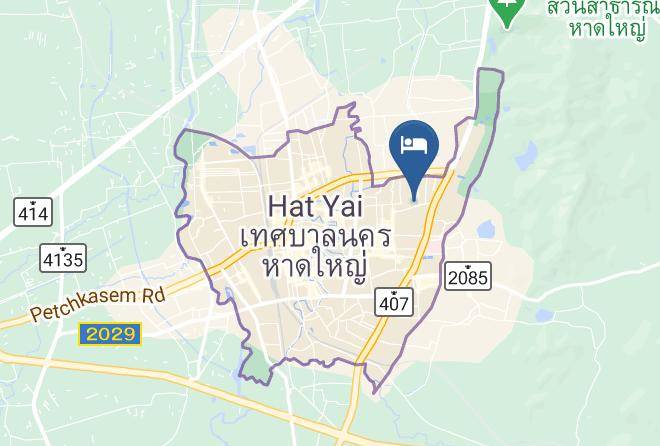 Amphoe Hat Yai - Theswanresidence Maps
