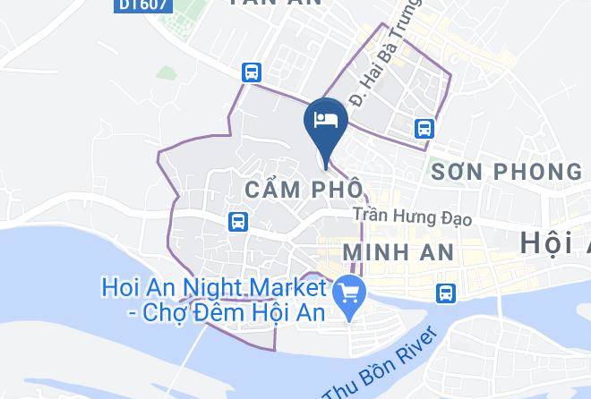 Thien Nga Hotel Map