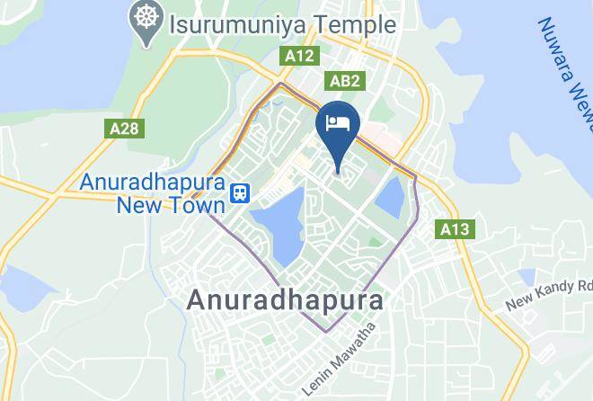 Anuradhapura - Thilaka City Hotel Maps
