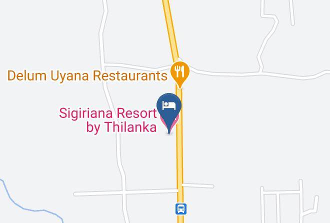 Kandy - Sigiriana Resort By Thilanka Maps