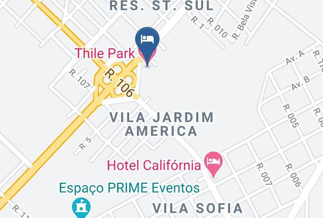 Thile Park Hotel Mapa
 - Goias - Jatai