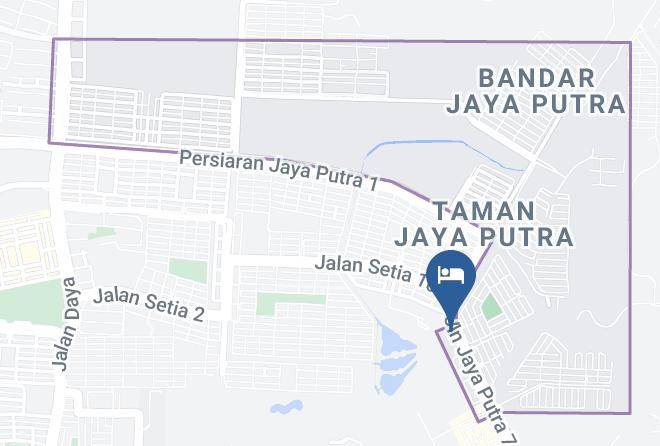 Johor Bahru - Thinker Hotel Residence Maps