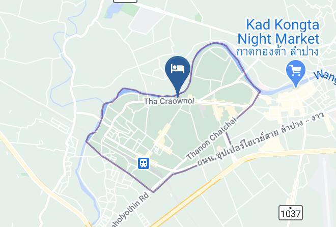 Amphoe Mueang Lampang - Thip Chang Lampang Hotel Maps