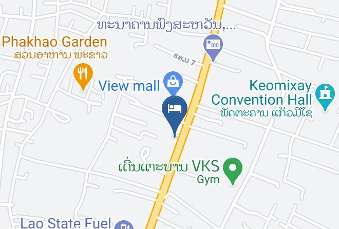 Vientiane - Thipphavan Hotel Maps
