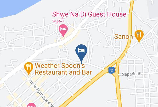 Nyaung U - Thiri Mingalar Hotel Maps