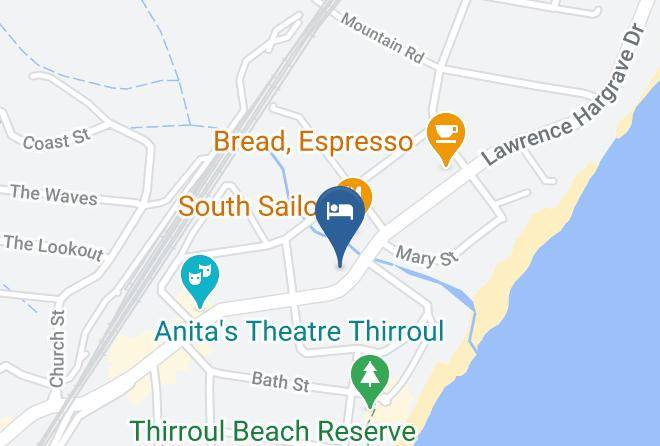 Wollongong - Thirroul Beach Motel Maps