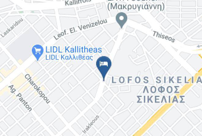 South Athens - Thiseas Flat Athens Cozy Suites Maps