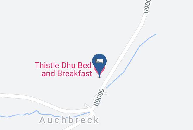 Moray - Thistle Dhu Bed And Breakfast Maps
