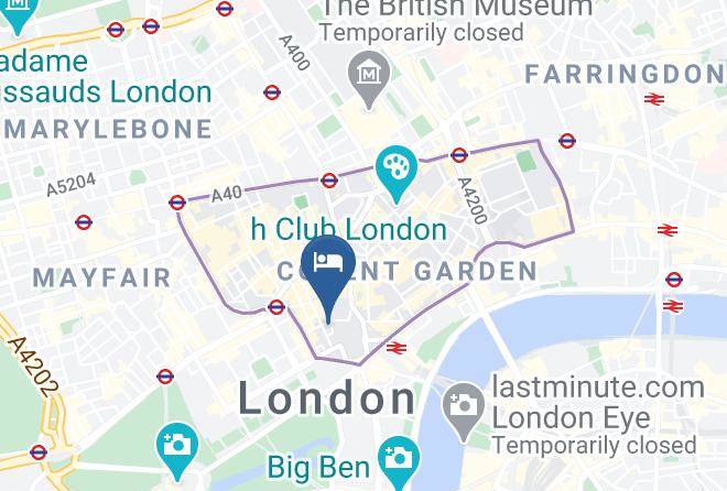 London - Thistle Trafalgar Square Maps