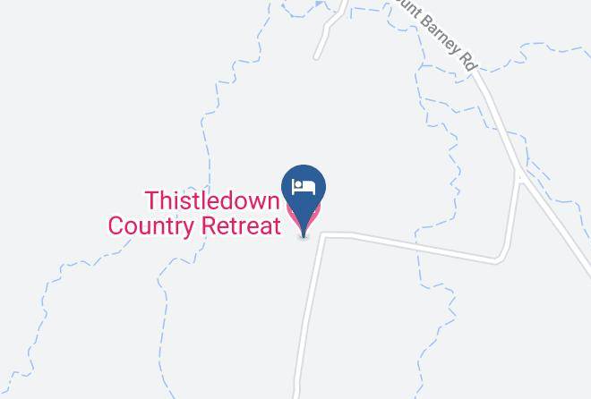 Scenic Rim - Thistledown Country Retreat Maps