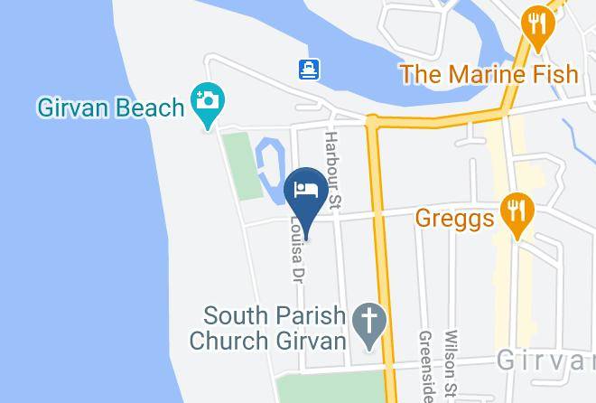 South Ayrshire - Thistleneuk Bed And Breakfast Maps