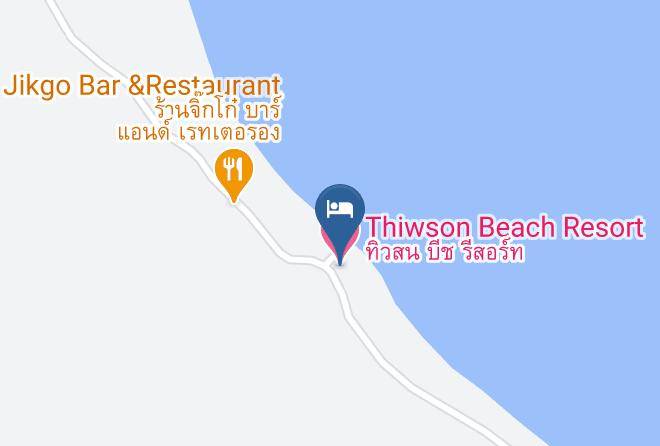Amphoe Ko Yao - Thiwson Beach Resort Maps