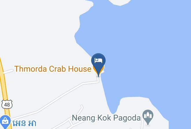 Mondol Seima - Thmorda River View Resort & Restaurant Maps