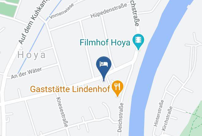 Nienburg Weser - Tholes Gastehaus Maps