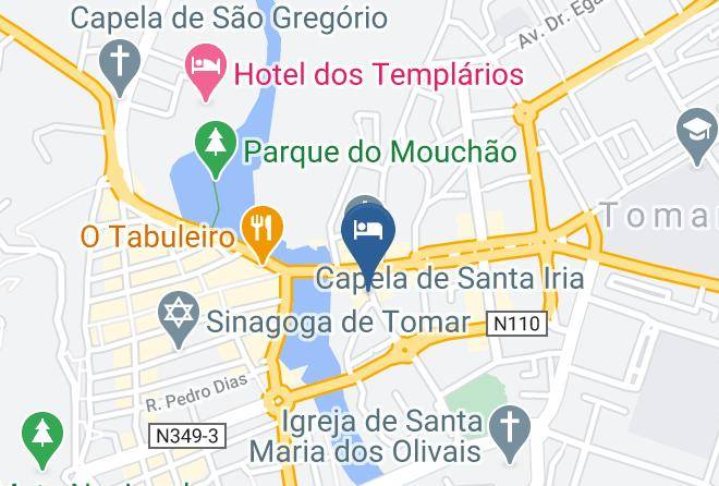 Tomar - Thomar Boutique Hotel Maps