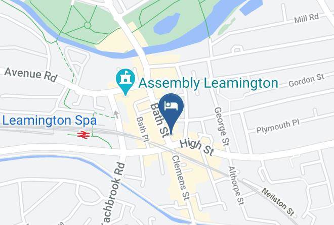 Thomas James Hotel Map