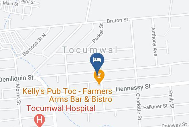 Berrigan - Thomas Lodge Motel Pty Ltd Maps