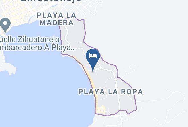 Jose Azueta - Thompson Zihuatanejo A Beach Resort Maps