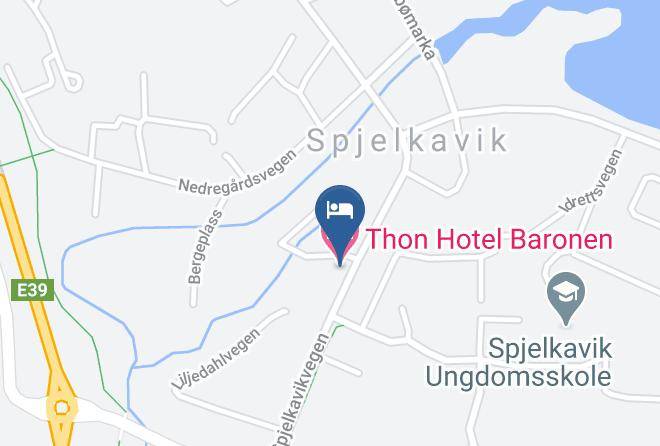 Alesund - Thon Partner Hotel Baronen Maps