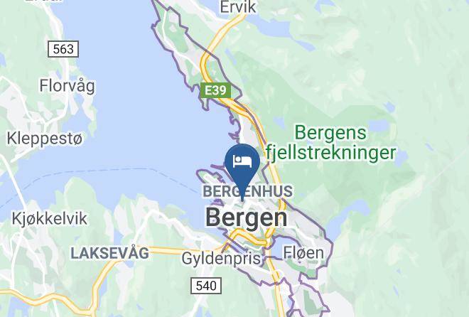 Bergen - Thon Hotel Bristol Bergen Maps