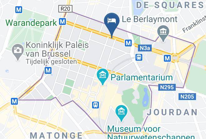 Brussels - Thon Hotel Eu Maps