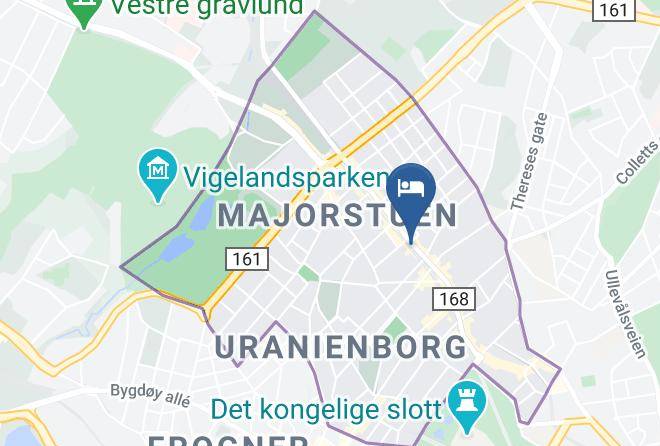 Oslo Frogner - Thon Hotel Gyldenlove Maps