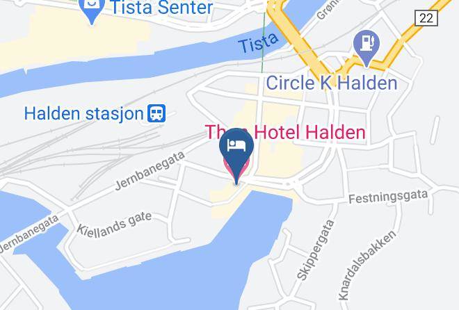 Halden - Thon Hotel Halden Maps