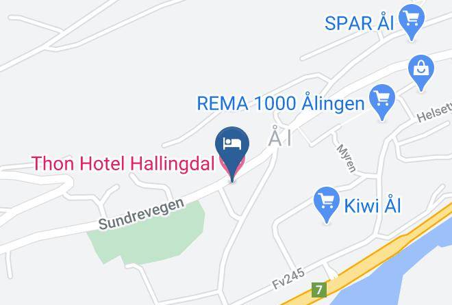Al - Thon Hotel Hallingdal Maps