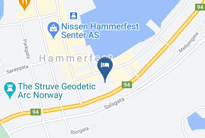 Thon Hotel Hammerfest Map