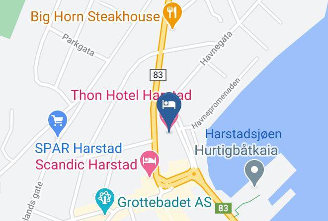Harstad - Thon Hotel Harstad Maps