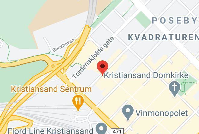 Kristiansand - Thon Hotel Kristiansand Maps