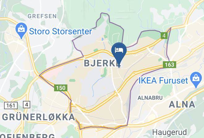 Oslo Bjerke - Thon Hotel Linne Maps