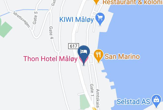 Flora - Thon Hotel Maloy Maps