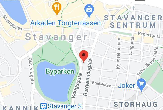 Stavanger - Thon Hotel Maritim Maps
