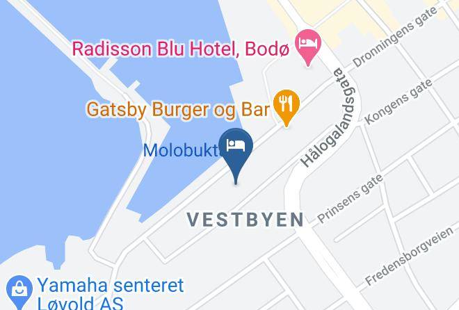 Bodo - Thon Hotel Nordlys Maps