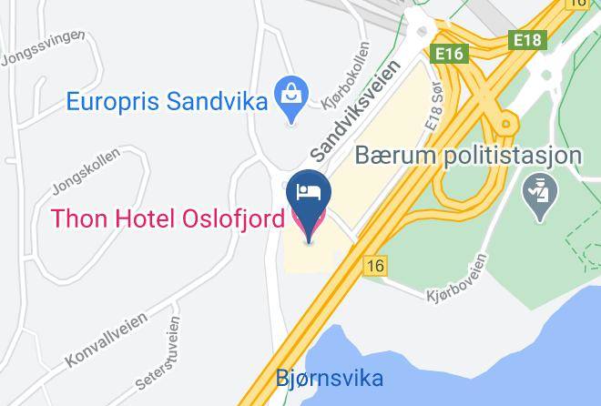 Thon Hotel Oslofjord Map