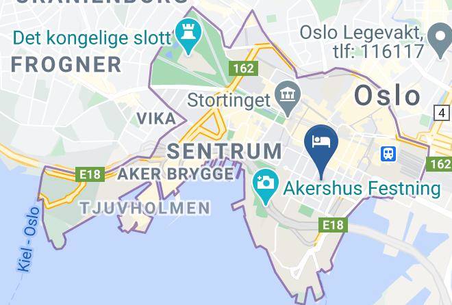 Oslo Oslo Sentrum - Thon Hotel Panorama Maps