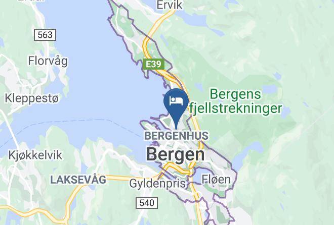 Bergen - Thon Hotel Rosenkrantz Maps