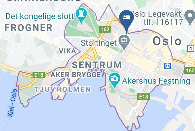 Thon Hotel Rosenkrantz Oslo Map