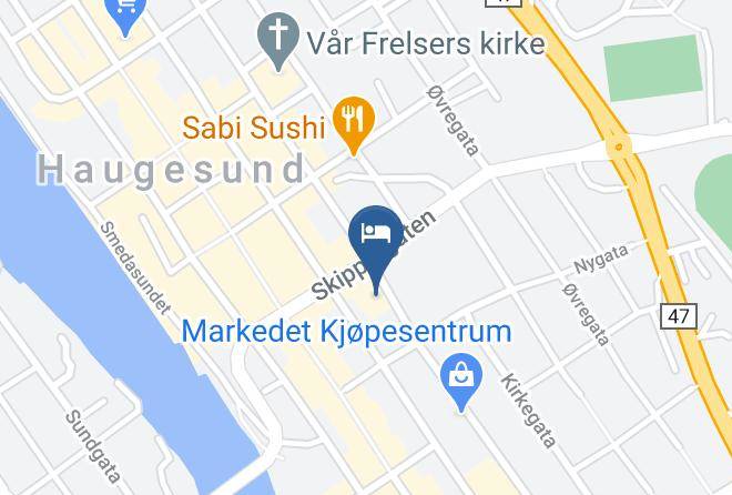 Thon Partner Hotel Saga Map