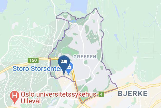 Oslo Sagene - Thon Hotel Storo Maps