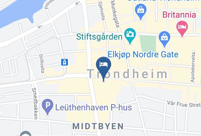 Thon Hotel Trondheim Map