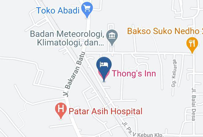 Deli Serdang Regency - Thong's Inn Maps