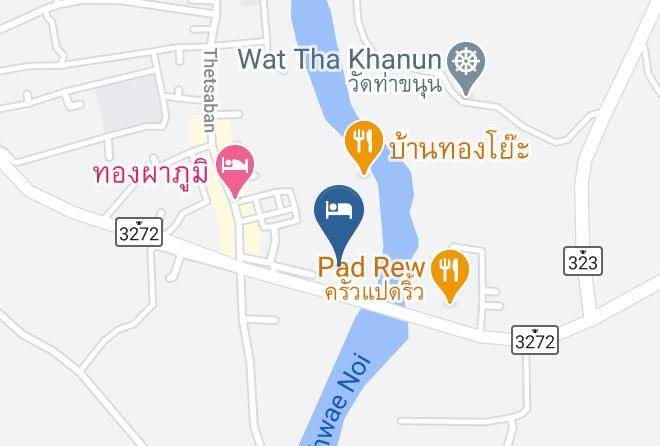 Amphoe Thong Pha Phum - Thongphaphum River Maps