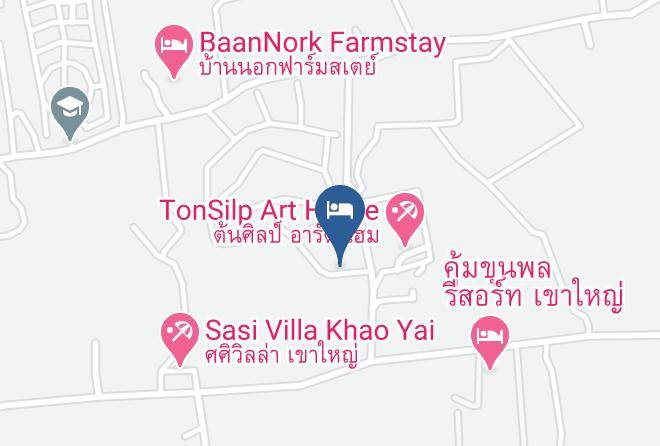 Amphoe Pak Chong - Thongsathit Hill Resort Khao Yai Maps