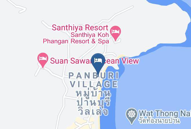 Amphoe Ko Pha Ngan - Thongtapan Resort Maps