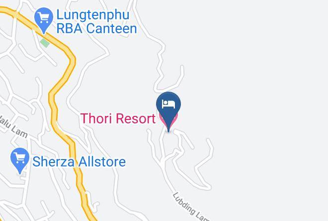 Thimphu - Thori Resort Maps