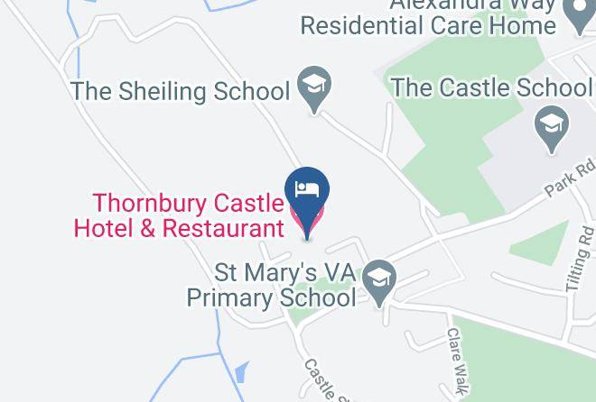 South Gloucestershire - Thornbury Castle Hotel & Restaurant Maps