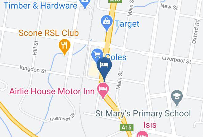 Upper Hunter Shire - Thoroughbred Hotel Maps