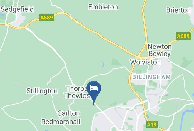 Stockton On Tees - Thorpe Thewles Lodge Maps